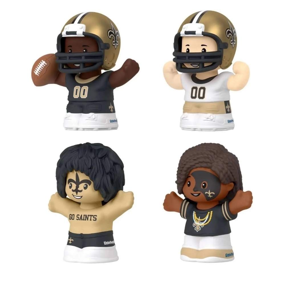 Fisher-Price Little People Collector x NFL New Orleans Saints Set. - Picture 3 of 6